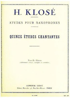 Klose H. 15 Etudes Chantantes