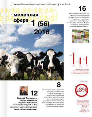 Молочная сфера 2016 №01 (56)