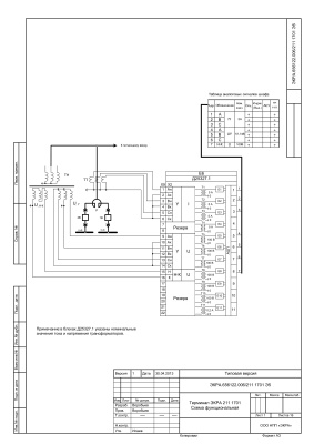 НПП Экра. Функциональная схема терминала ЭКРА 211 1701