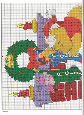 Leisure Arts. Pooh Merry Christmas to You