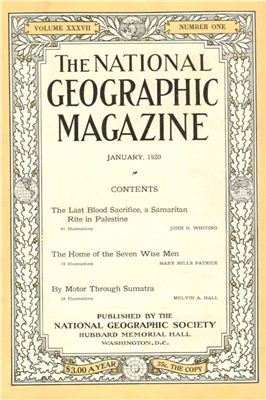 National Geographic Magazine 1920 №01