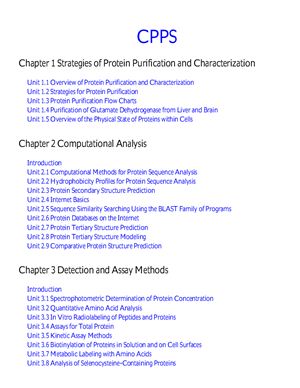 Coligan J., Dunn B., Speicher D., Wingfield P. (eds.) Current Protocols In Protein Science