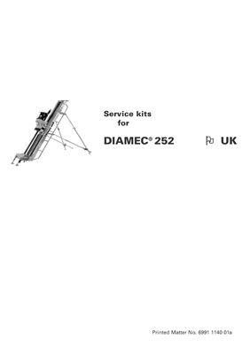 Руководство по эксплуатации и ремонту станка Diamec 252