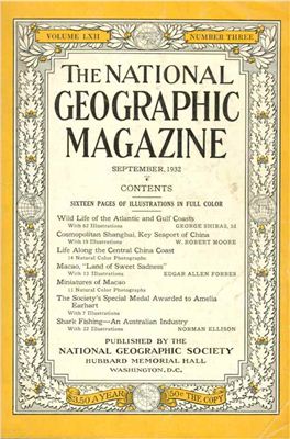 National Geographic Magazine 1932 №09