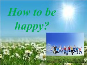 Happiness Проект на английском языке