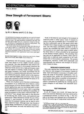 ACI Structural Journal 1991 №08