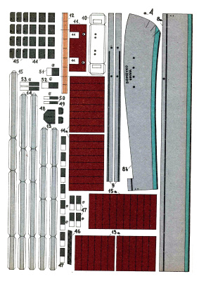 Польский сухогруз J Domeyko от Maly Modelarz (№ 12 1969)