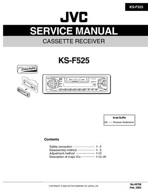 Автомагнитола JVC KS-F525