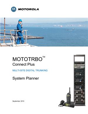 Mototrbo connect plus multi-site digital trunking system planner