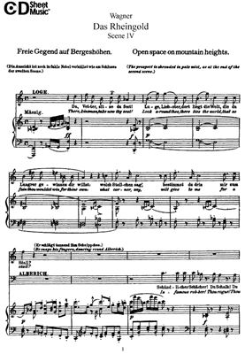 Wagner R. Das Rheingold (клавир)