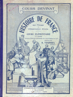 Toursel A. Histoire de France. Cours élémentaire