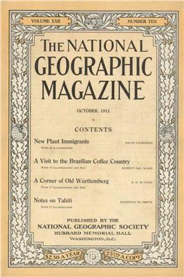 National Geographic Magazine 1911 №10