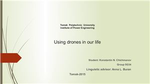Using drones in our life