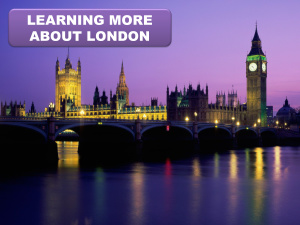 Learning more about London