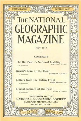 National Geographic Magazine 1917 №07