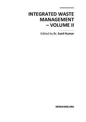 Kumar E.S. (ed.) Integrated Waste Management. V.II