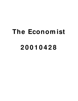 The Economist 2001.04 (April 28 - May 05)