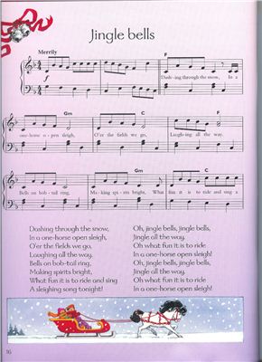 Music for Christmas. Детские ноты для фортепиано