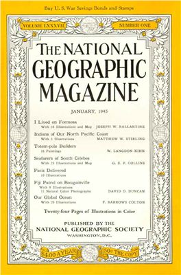 National Geographic Magazine 1945 №01