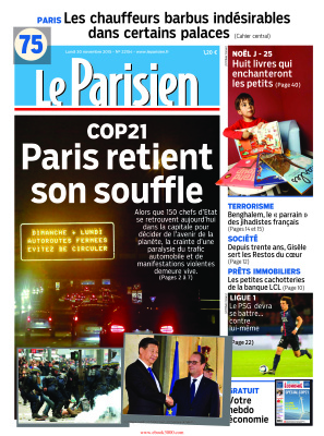 Le Parisien 2015 №22154 novembre 30