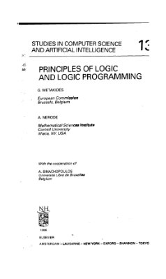 Метакидес Г., Нероуд А. Принципы логики и логическое программирование