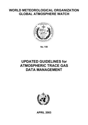 Документ ВМО-1149/ТД. Masarie K., Tans P. Updated guidelines for atmospheric trace gas data management