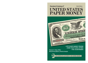 George S. Cuhaj. 2013 Standard Catalog of United States Paper Money (32nd Edition)/Стандартный каталог бумажных денег США