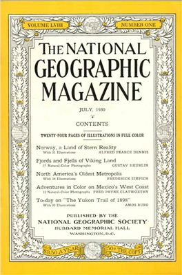 National Geographic Magazine 1930 №07