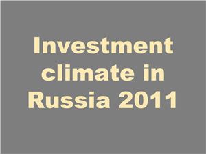 Investment Climate in Russia 2011