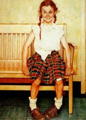 Sherry Marker. Norman Rockwell