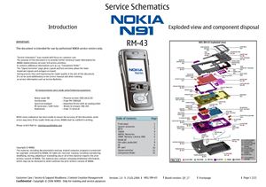 Сотовый телефон NOKIA-N91