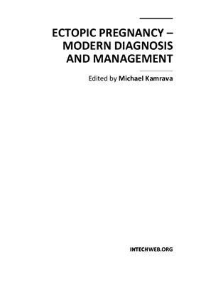 Kamrava M. (ed.) Ectopic Pregnancy - Modern Diagnosis and Management