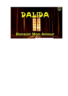 Lopez Rudy. Learn French with - Dalida Bonsoir Mon Amour