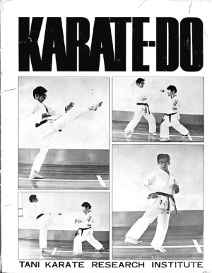 Tani Chojiro. Karate - Do