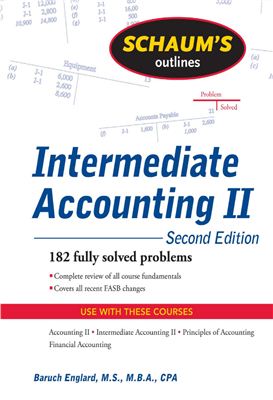 Englard B. Intermediate Accounting II