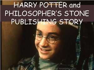 Harry Potter and Sorcerer's stone Publishing Story