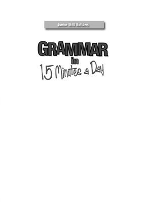 Grammar in 15 Minutes a Day. Грамматика за 15 минут в день