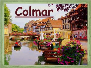 Colmar est une ville française