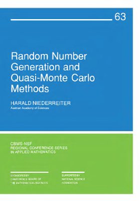 Niederreiter H., Random Number Generation and Quasi-Monte Carlo Methods