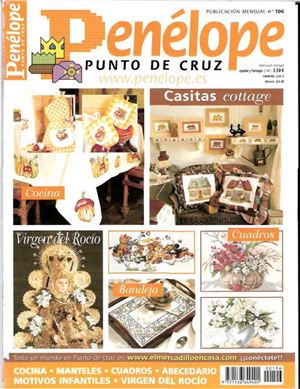 Penelope Punto de Cruz 2009 №106