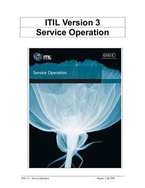 OGC - ITIL v3 - Service Operation