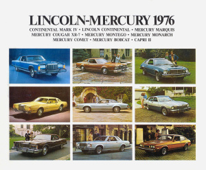 Lincoln - Mercury 1976