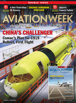 Aviation Week & Space Technology 2014 №39 Vol.176 Special double: China`s Challenger