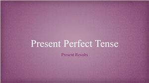 Present Perfect