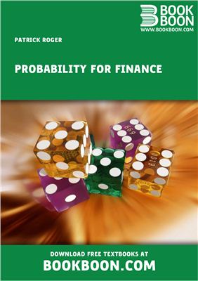 Roger P. Probability for Finance