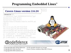 Programming Embedded Linux