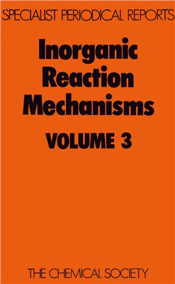 Burgess J. et al. Inorganic Reaction Mechanisms. V.3. A Review of the Literature Published between December 1971 and June 1973