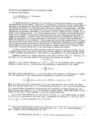 Mechanics of Composite Materials 1984 Vol.20 №01 January