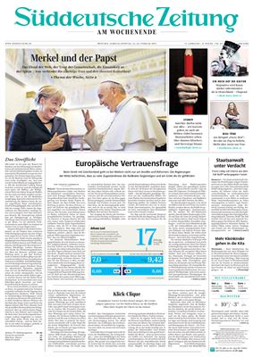 Süddeutsche Zeitung 2015 №43 Febuar 22