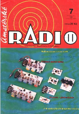 Amatérské radio Řada A 1996 №07